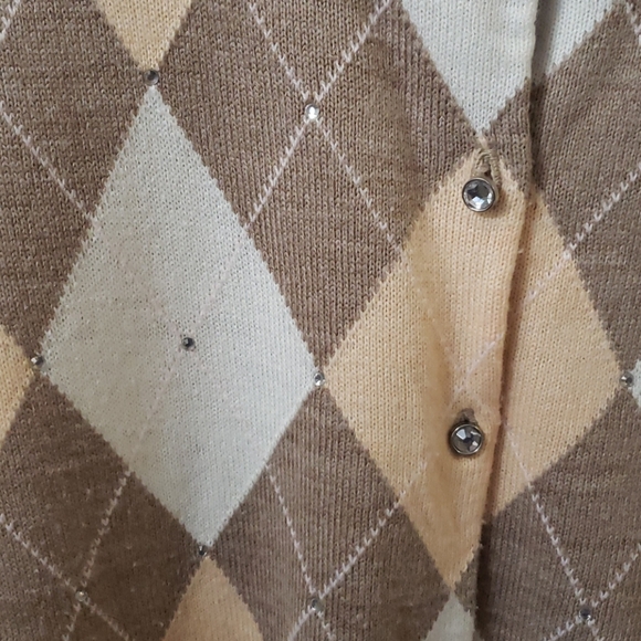 Argle front sweater, multi colored medium - Picture 4 of 5